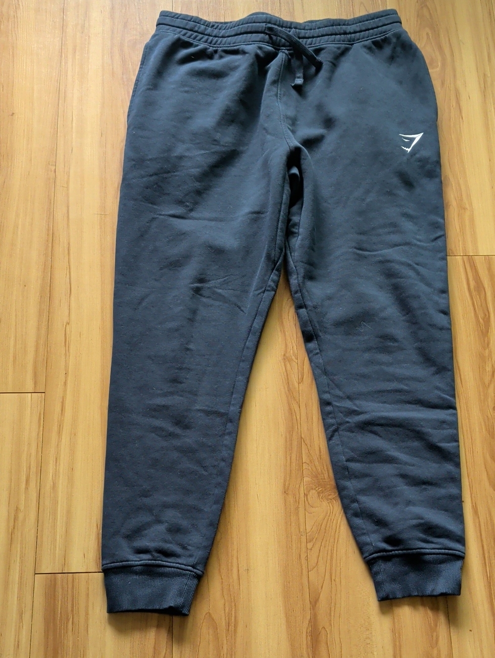 Gymshark Black Tapered Jogger Sweatpants